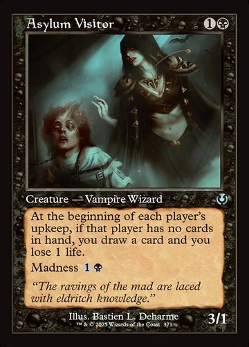 Asylum Visitor 371, carta de Magic: The Gathering de Innistrad Remastered