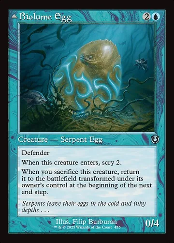 Biolume Egg // Biolume Serpent 455