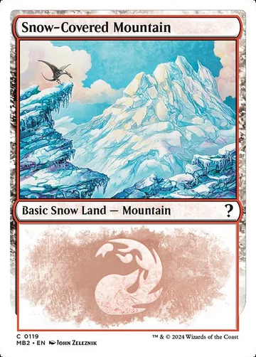 Snow-Covered Mountain 119