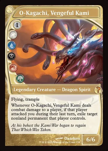 O-Kagachi, Vengeful Kami 138
