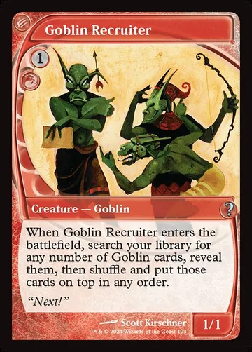 Goblin Recruiter 193