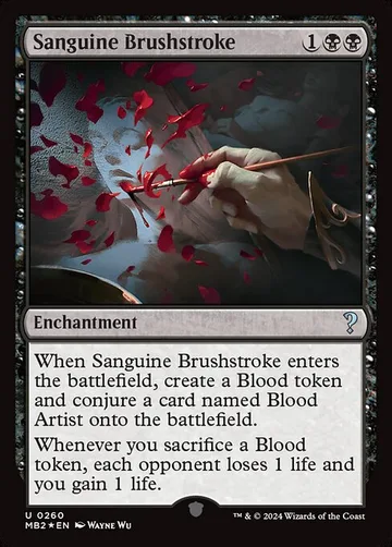 Sanguine Brushstroke 260