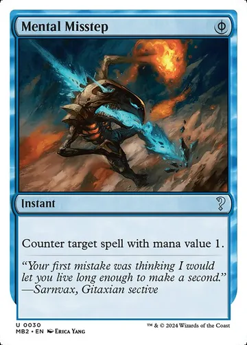 Mental Misstep 30