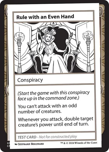 Rule with an Even Hand 505