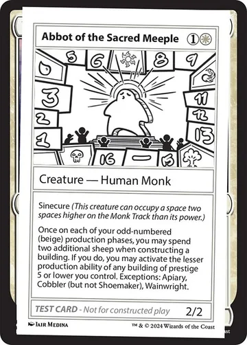 Abbot of the Sacred Meeple 507