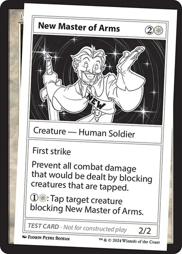 New Master of Arms 520