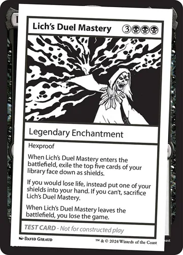 Lich's Duel Mastery 546