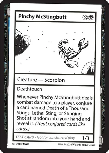 Pinchy McStingbutt 552
