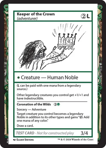 Keeper of the Crown // Coronation of the Wilds 577