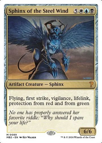Sphinx of the Steel Wind 89