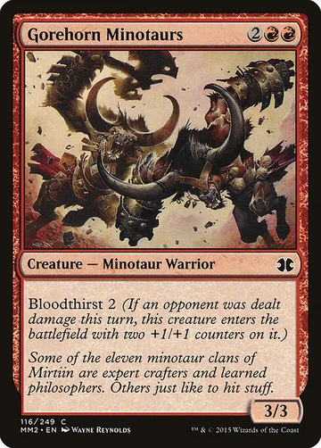 Gorehorn Minotaurs 116