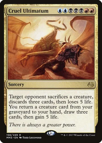 Cruel Ultimatum 158