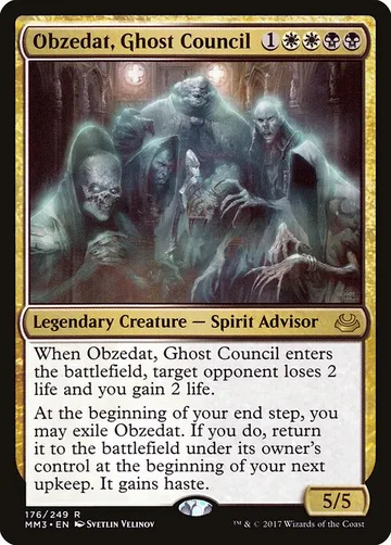 Obzedat, Ghost Council 176
