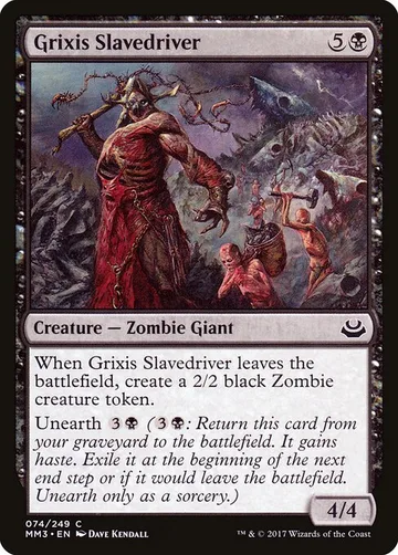 Grixis Slavedriver 74