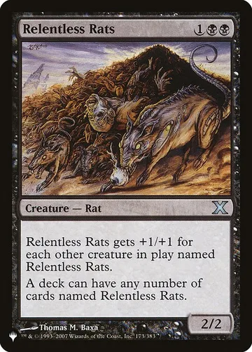 Relentless Rats 10E-173