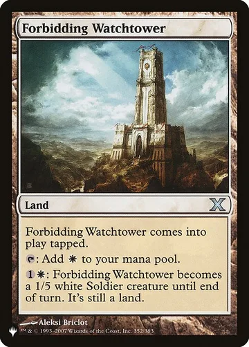 Forbidding Watchtower 10E-352