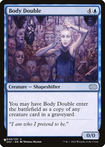 Body Double 2X2-40