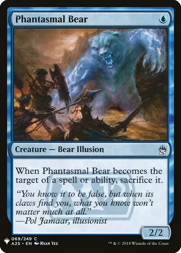 Phantasmal Bear A25-69