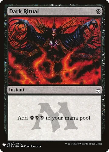 Dark Ritual A25-82