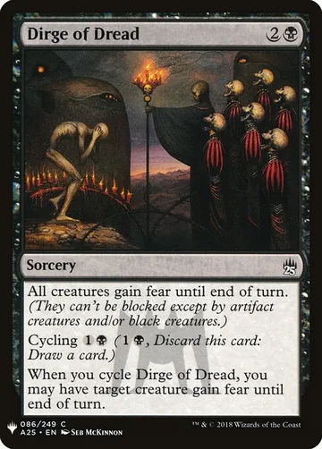 Dirge of Dread A25-86