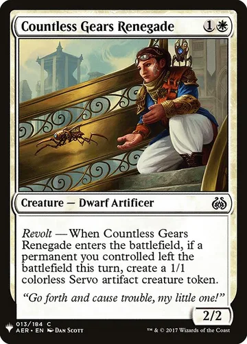 Countless Gears Renegade AER-13