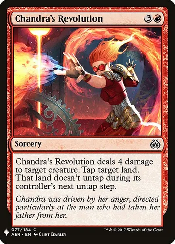 Chandra's Revolution AER-77