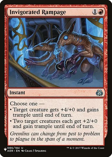 Invigorated Rampage AER-86