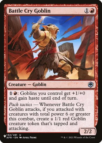 Battle Cry Goblin AFR-132
