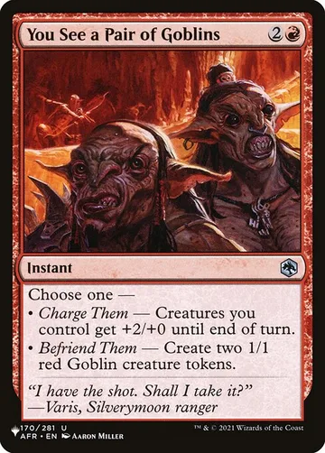 You See a Pair of Goblins AFR-170