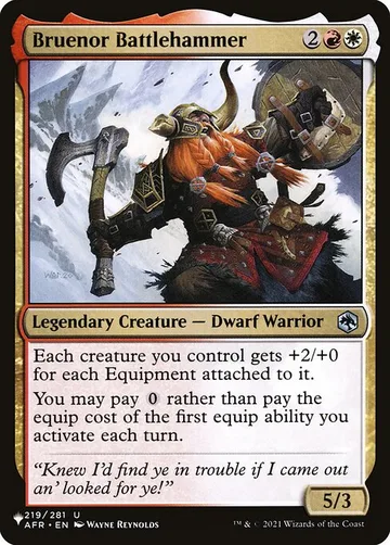 Bruenor Battlehammer AFR-219