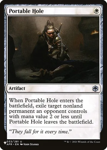 Portable Hole AFR-33
