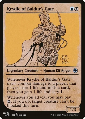 Krydle of Baldur's Gate AFR-343