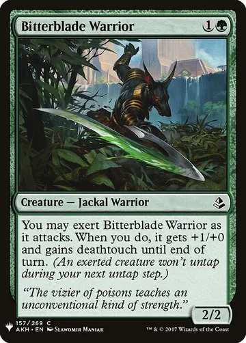 Bitterblade Warrior AKH-157
