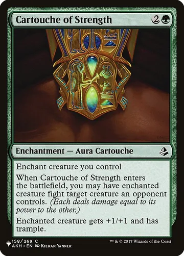 Cartouche of Strength AKH-158