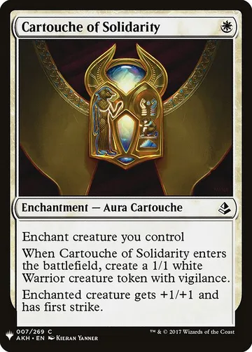 Cartouche of Solidarity AKH-7
