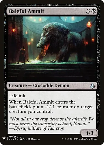 Baleful Ammit AKH-79