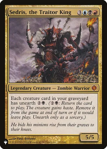 Sedris, the Traitor King ALA-193
