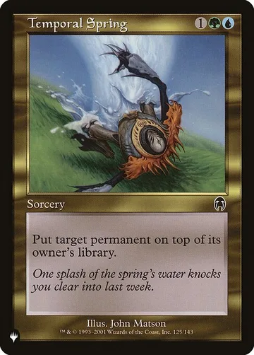 Temporal Spring APC-125
