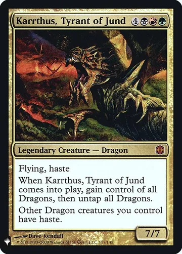Karrthus, Tyrant of Jund ARB-117
