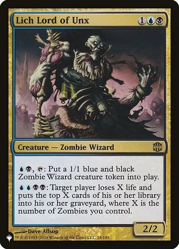 Lich Lord of Unx ARB-24