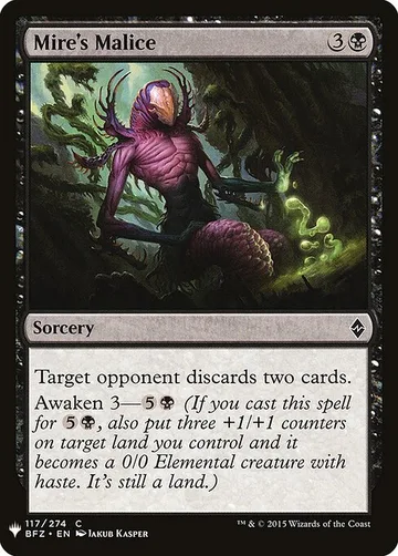 Mire's Malice BFZ-117