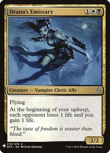 Drana's Emissary BFZ-210