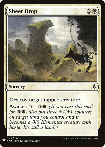 Sheer Drop BFZ-48