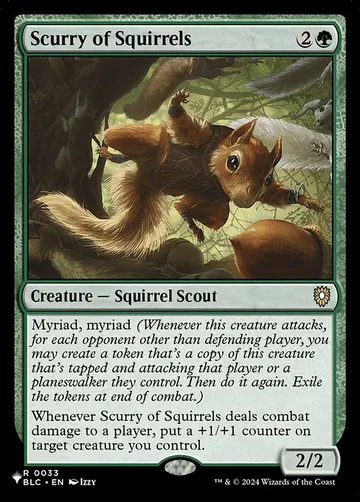 Scurry of Squirrels BLC-33