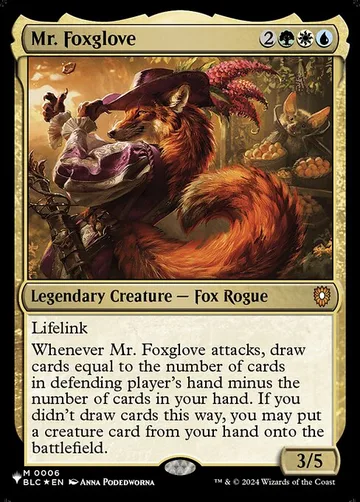 Mr. Foxglove BLC-6