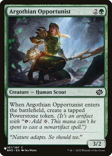 Argothian Opportunist BRO-167