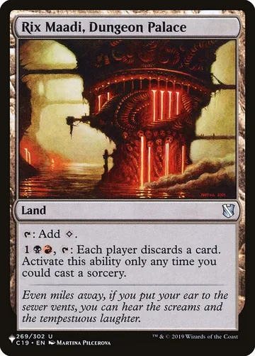 Rix Maadi, Dungeon Palace C19-269