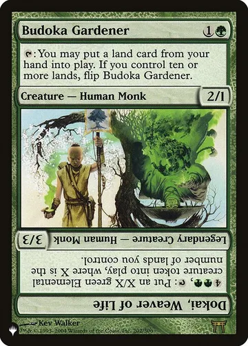 Budoka Gardener // Dokai, Weaver of Life CHK-202