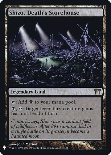 Shizo, Death's Storehouse CHK-283