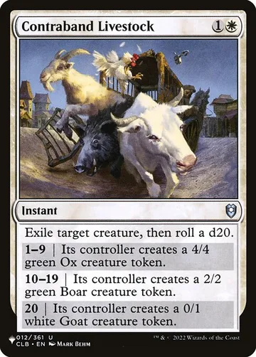 Contraband Livestock CLB-12